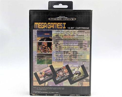 Mega Games I - Komplet I Æske - Sega Mega Drive Spil (B Grade) (Genbrug)